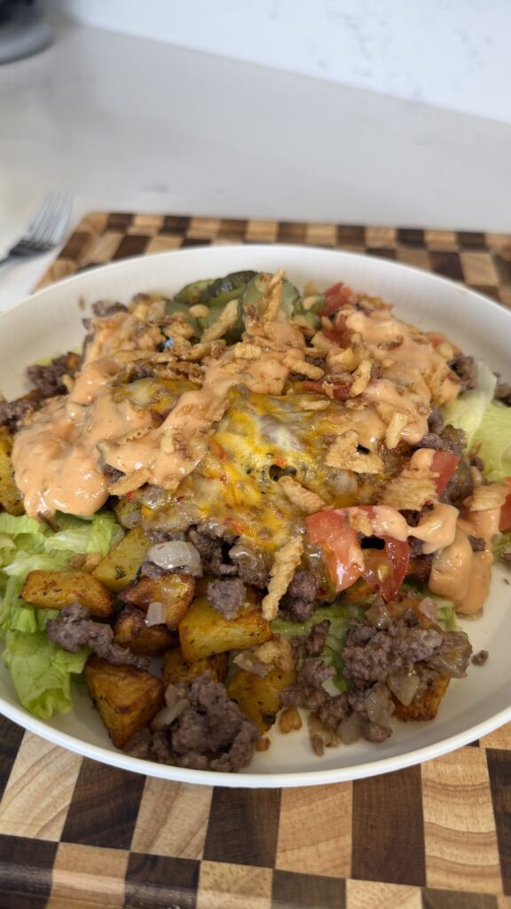 Smoky Jack Burger Bowls
